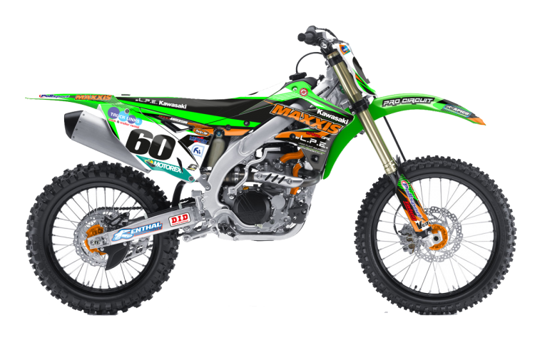 KXF 250/450 04-14 2013 LPE Maxxis Team Graphics - Click Image to Close