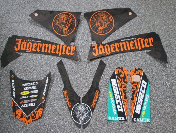 KTM LC4 Jagermeister Graphics - Click Image to Close
