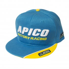 APICO FACTORY RACING SNAPBACK CAP BLUE