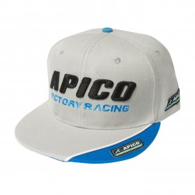 APICO FACTORY RACING SNAPBACK CAP GREY