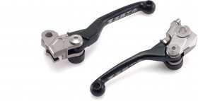 Pivot brake & clutch lever set DRZ400 S & SM black