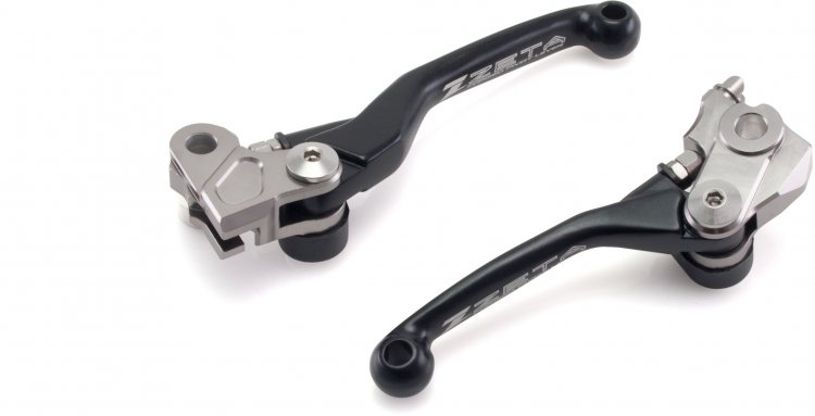 Pivot brake & clutch lever set CRF250 07-17, CRF450 07-16 black