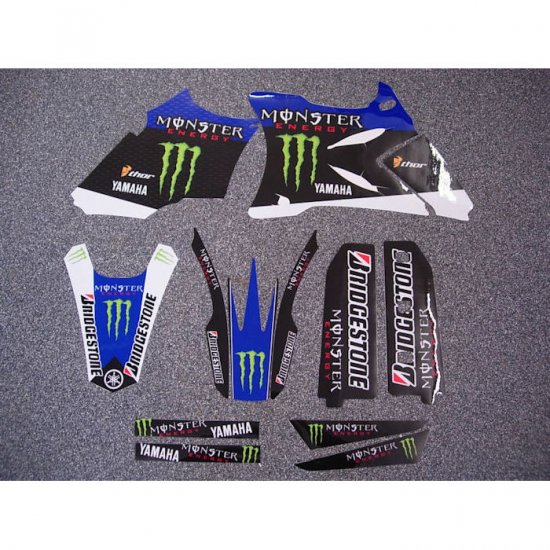 YZ 85 Monster Energy Graphics Kit - Click Image to Close