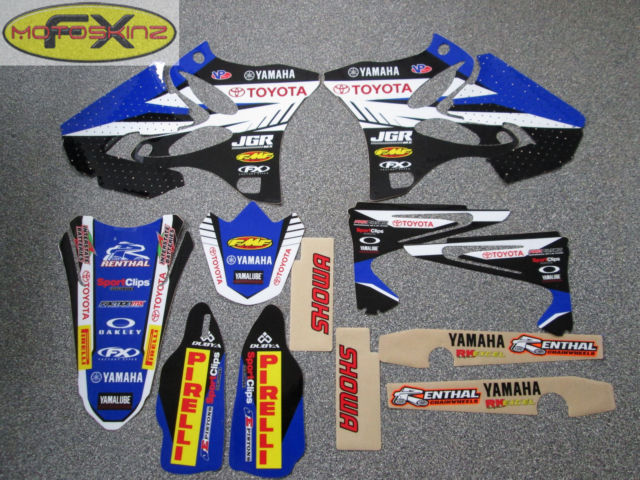 YZ 2013 JGR Team Graphics Kit - Click Image to Close