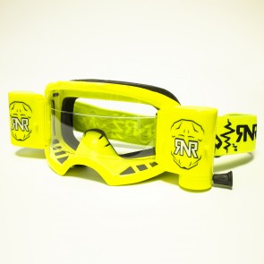 RNR COLOSSUS WVS GOGGLE WITH 48MM FILMS NEON YELLOW